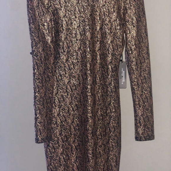 Haute Monde Gold Sequin Mini Dress - Picture 5 of 5